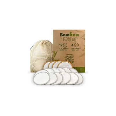 Bambaw Reusable Face Cleansing Pads