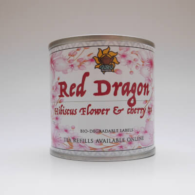 Cherry And Hibiscus Tea - Red Dragon -