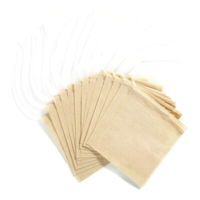 Unbleached Teabags With Drawstring