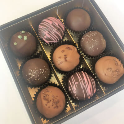 Chocolate Truffle Gift Set ( Box Of 9)