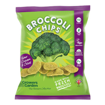 Broccoli Crisps With Sour Cream And Chive (84G) 