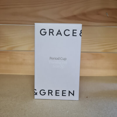  Grace And Green Reusable Period Cup Size A - Translucent