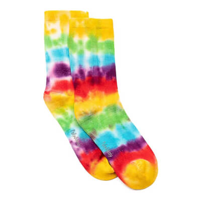 Polly & Andy Bamboo Tie-Dye (Seamless Toe) Super Soft Sock 