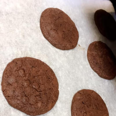 Home Made Organic Double Chocolate Cookie