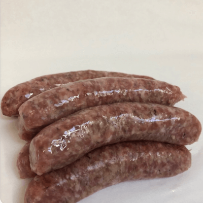 Organic Rusk Free Thin Pork Farmhouse Sausages
