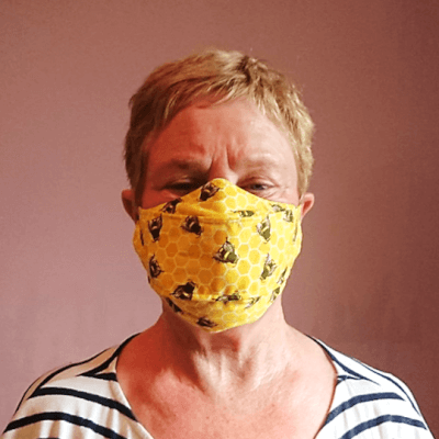 Fashion Face Mask (With 4 Layers Of Fabric For Optimal Protection) 3