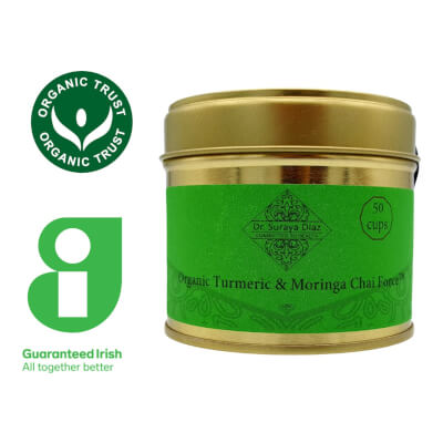 Organic Turmeric And Moringa Chai Force (Dr. Diaz)