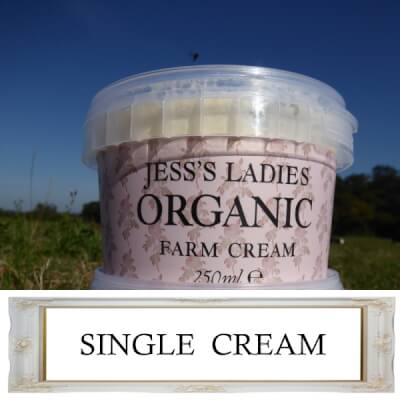 Jess Ladies Single Cream