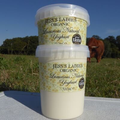 Organic Jess S Ladies Natural Yoghurt