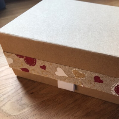 Luxury Heart Gift Box With 3 Soaps (Rosemary, Sandalwood & Geranium)