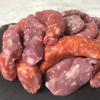 Organic Mixed Sausage Pieces For Stewing - Gluten Free