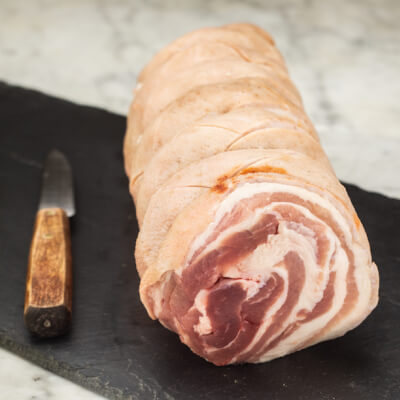 Organic Pork Belly Boned & Rolled