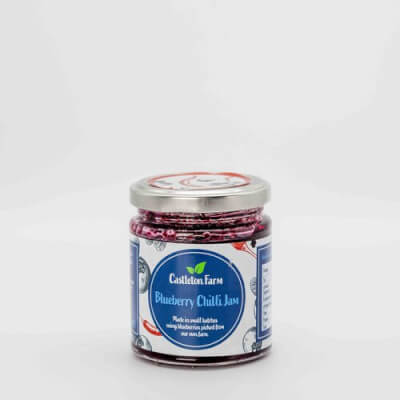 Castleton Farm - Blueberry Chilli Jam 180G