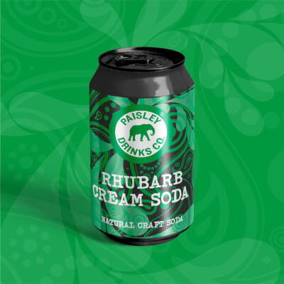 Rhubarb Cream Soda 12 X 330Ml 