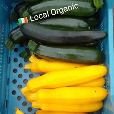 #Courgettes - Local Organic Green & Yellow