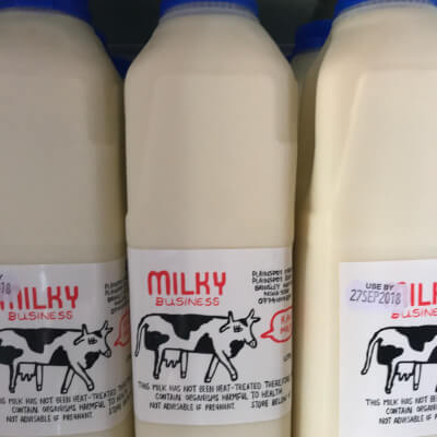 Raw Natural Milk 1 Litre