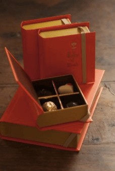 Small Chocolate Book Box 