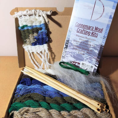 Plastic Free Eco Crafting Weaving Artpiece Cliffs Of Moher Kit