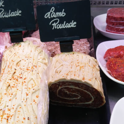 Lamb Roulade (Minced And Seasoned Lamb In Pastry )