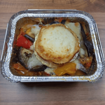 Roasted Vegetables And Goats Cheese Moussaka