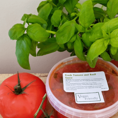 Fresh Tomato And Basil Sauce