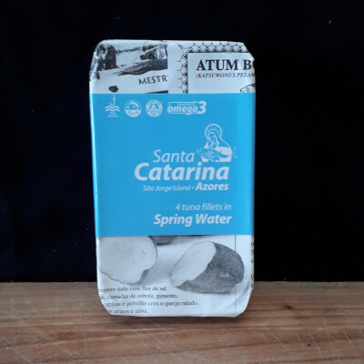 Santa Catarina Tuna Fillets In Spring Water
