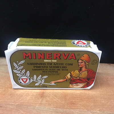 Minerva Sardines In Olive Oil With Red Pepper