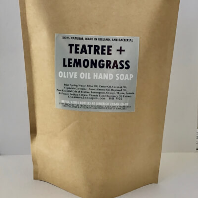 Teatree And Lemongrass Olive Oil Hand Soap Refill