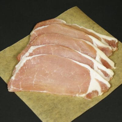 Back Bacon Unsmoked Dry Cure