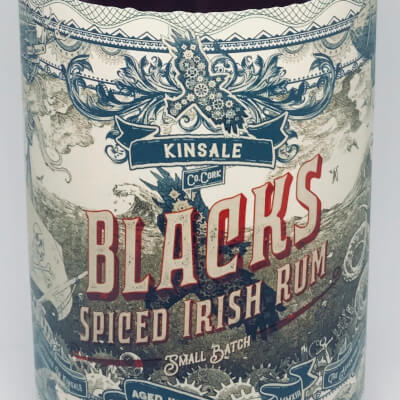 Blacks Spiced Irish Rum  40%Abv 1 X700ml Bottle