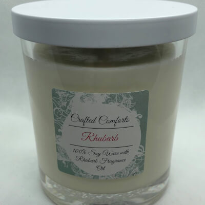 Rhubarb Soy Scented Candle