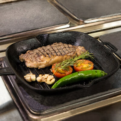 Certified Organic Hereford - Striploin Steaks 2 Pack - Frozen-