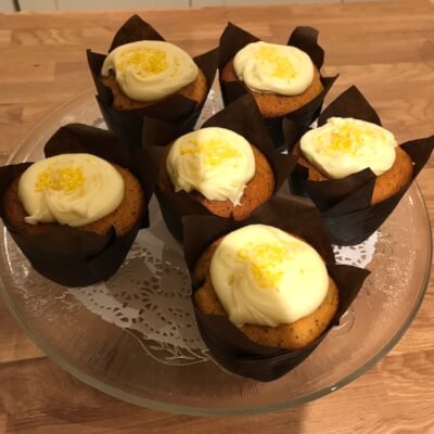 Gluten And Dairy Free Lemon And Poppy Seed Muffins