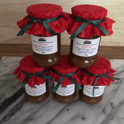 Sugar Free - Rhubarb And Ginger Conserve