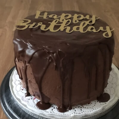 Vegan And Gluten Free Birthday Or Celebration Cake