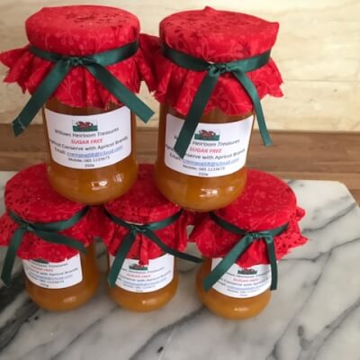 Sugar Free - Apricot Conserve With Apricot Brandy