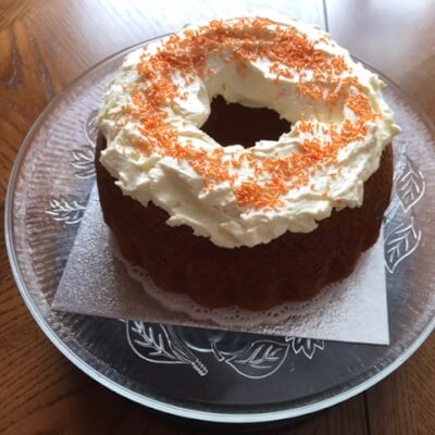 Gluten & Dairy Free Orange And Almond  Bundt Cake 