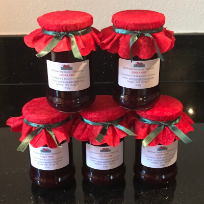 Sugar Free  Strawberry And Blueberry Conserve