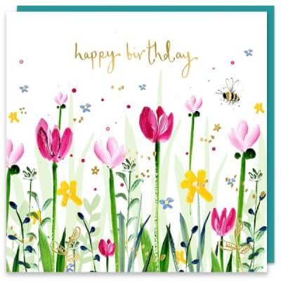 Louise Mulgrew Greeting Card - Happy Birthday