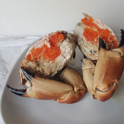 Cooked Brown-Crab