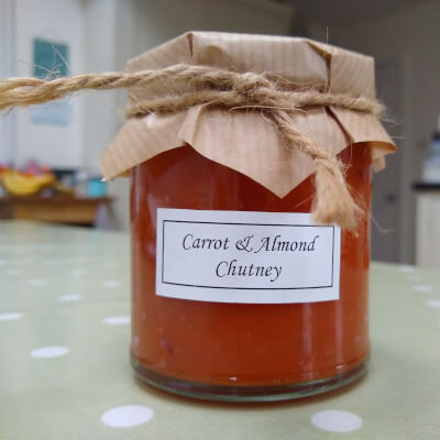 Carrot And Almond Chutney