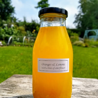 Orange & Lemon Cordial With Elderflower