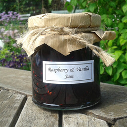 Raspberry And Vanilla Jam