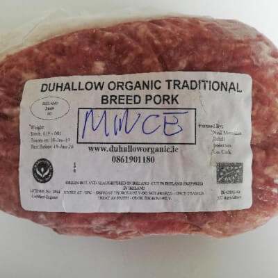 Organic Traditional Breed Pork Mince