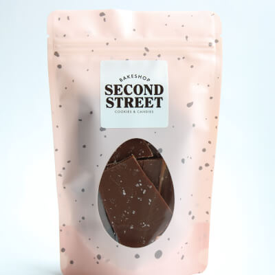 Big Bag: Sea Salt Toffee Brittle - Milk Chocolate