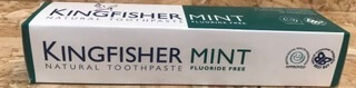 Kingfisher Mint Fluoride-Free Toothpaste 