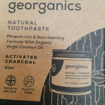 Georganics  Charcoal Natural  Toothpaste