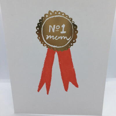 Mother’S Day No 1 Mum Card