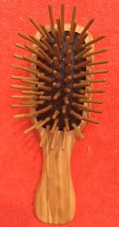 Handmade Olive Wood Hair Brush