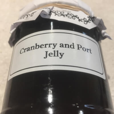 Cranberry Sauce With Port Wine (Claret)